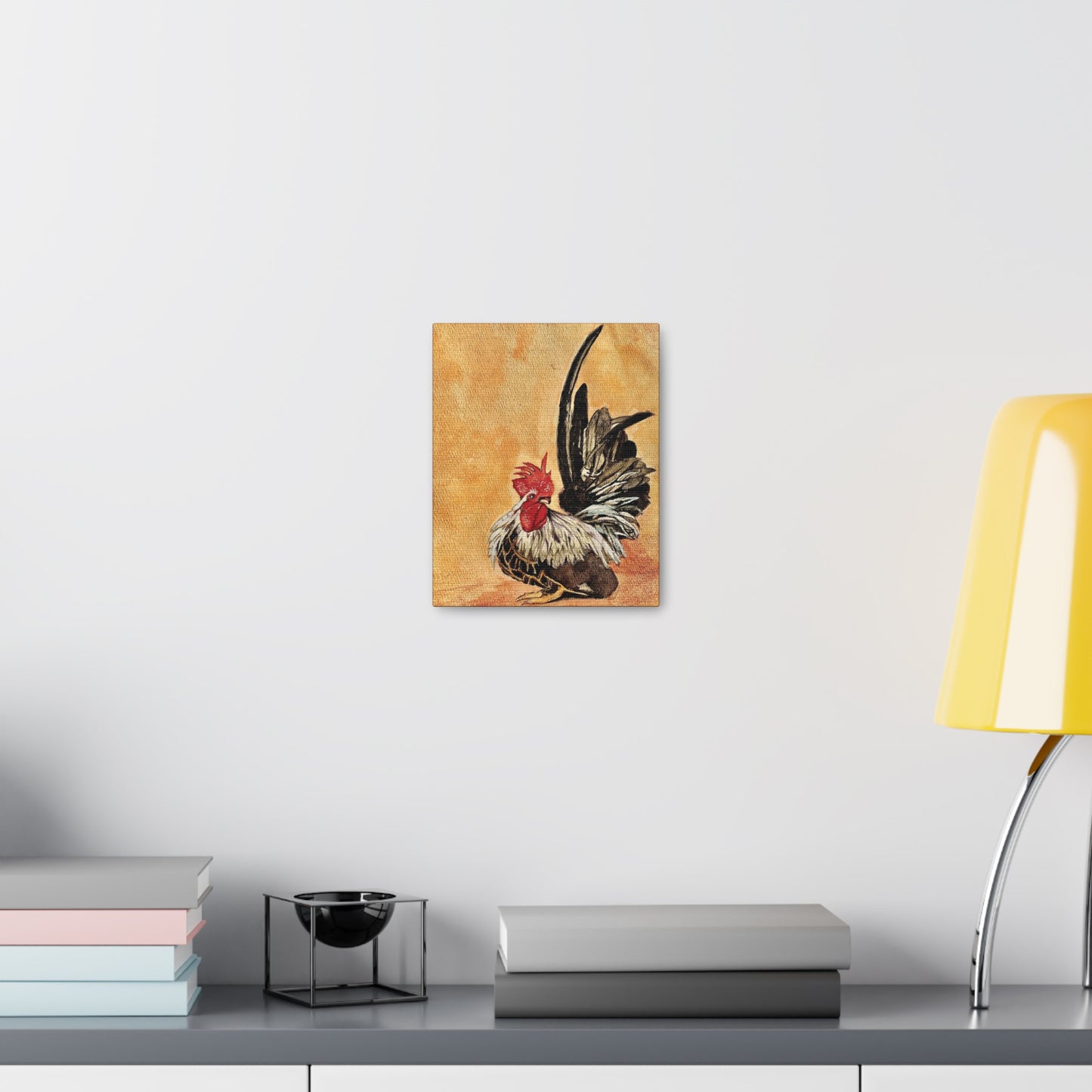 Japanese Exotic Rooster Canvas Gallery Wraps - Perfect Gift Rooster Fan