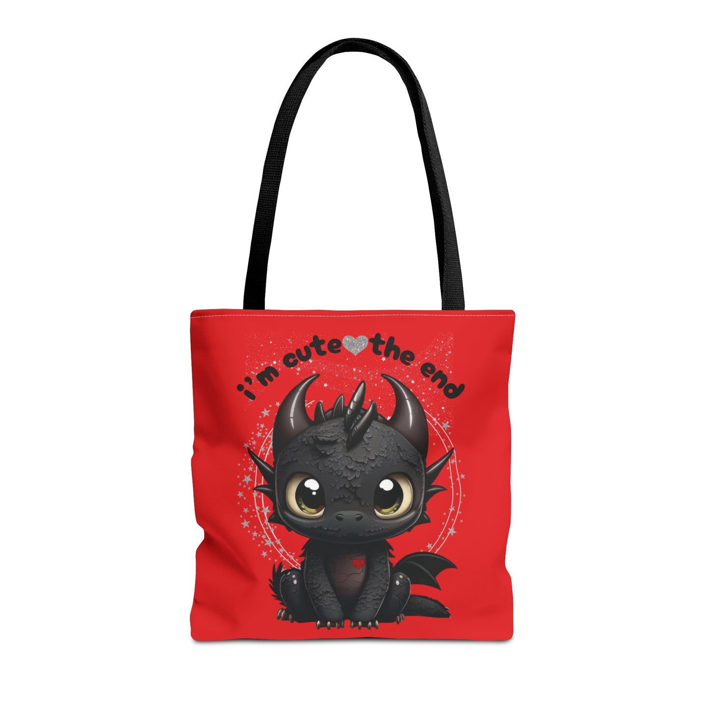 I'm Cute - The End Tote Bag - Perfect Gift For Baby Dragon Lovers